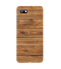 Wooden Look Case for Gionee F205  (Design - 113)