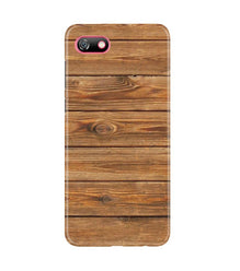 Wooden Look Mobile Back Case for Gionee F205  (Design - 113)