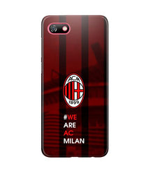 AC Milan Mobile Back Case for Gionee F205  (Design - 155)
