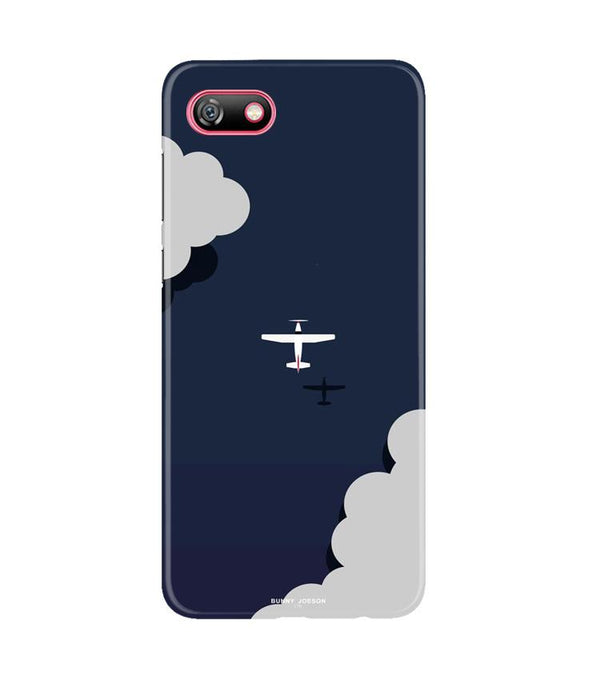 Clouds Plane Case for Gionee F205 (Design - 196)
