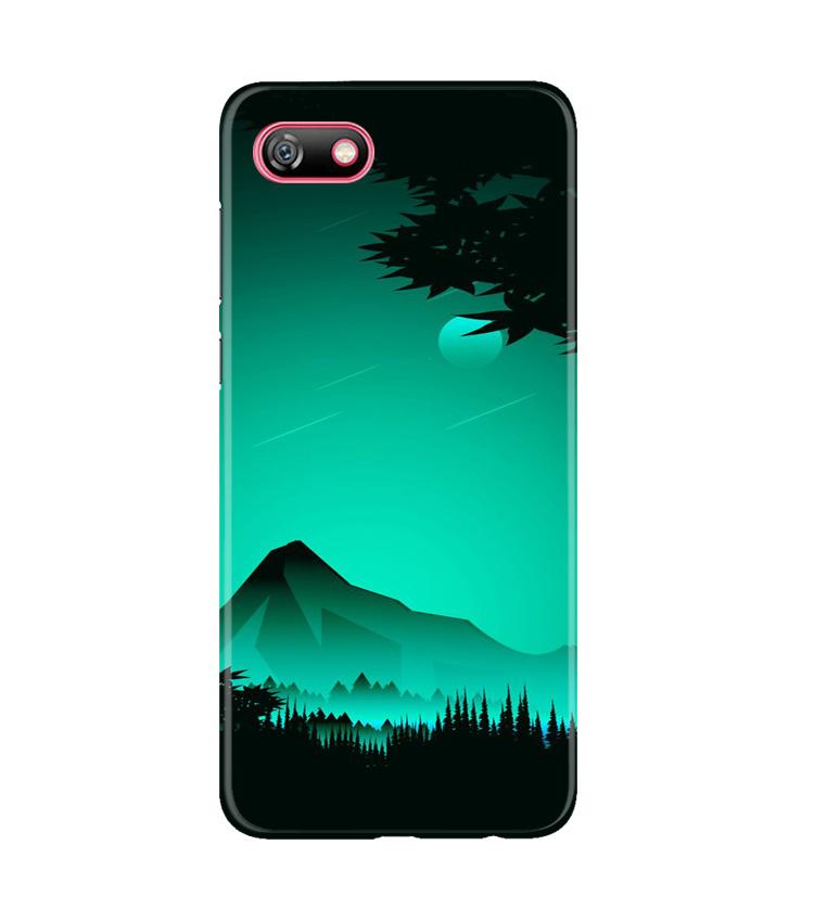 Moon Mountain Case for Gionee F205 (Design - 204)