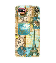 Travel Eiffel Tower Mobile Back Case for Gionee F205 (Design - 206)