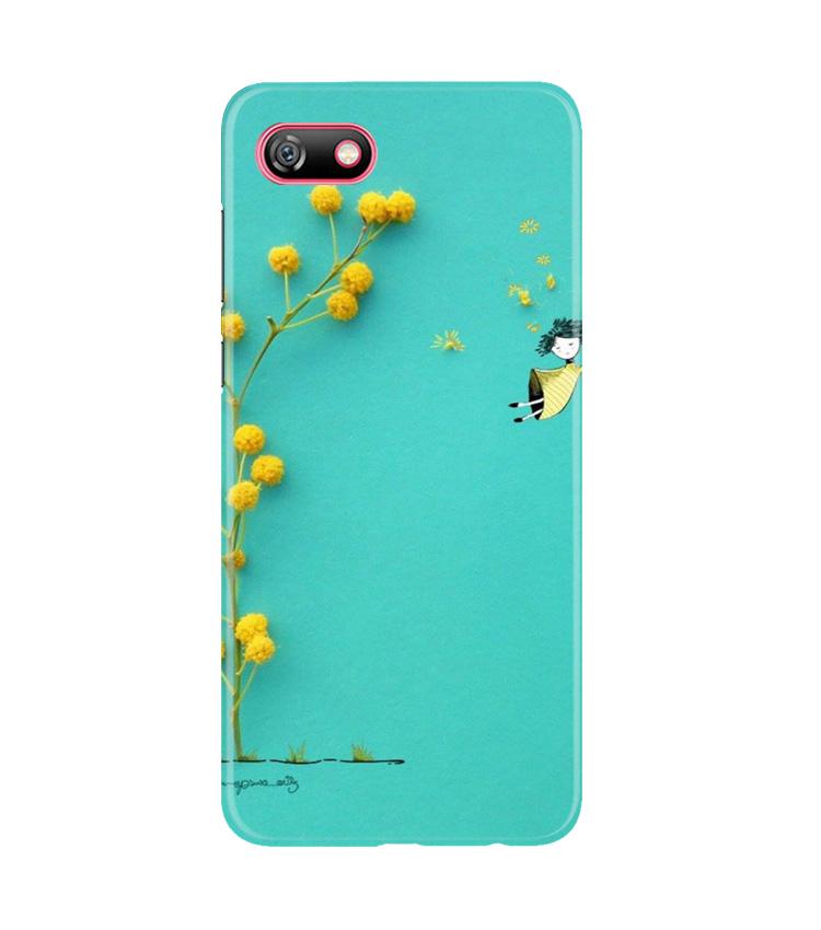 Flowers Girl Case for Gionee F205 (Design No. 216)
