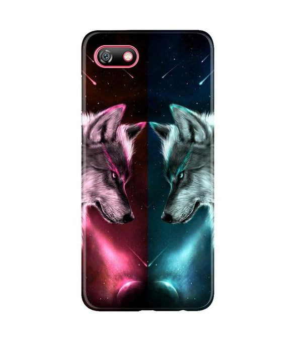 Wolf fight Case for Gionee F205 (Design No. 221)