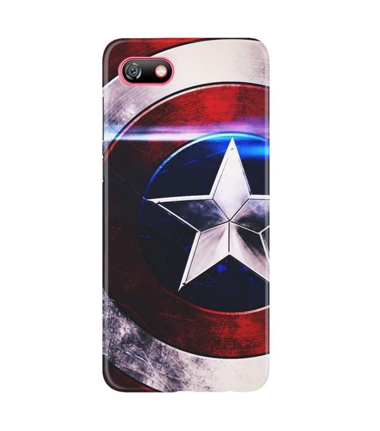 Captain America Shield Case for Gionee F205 (Design No. 250)