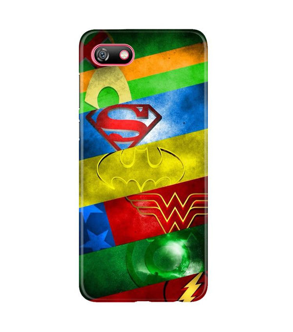 Superheros Logo Case for Gionee F205 (Design No. 251)