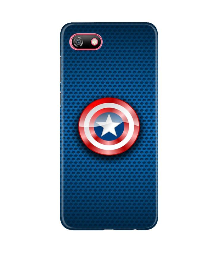 Captain America Shield Case for Gionee F205 (Design No. 253)