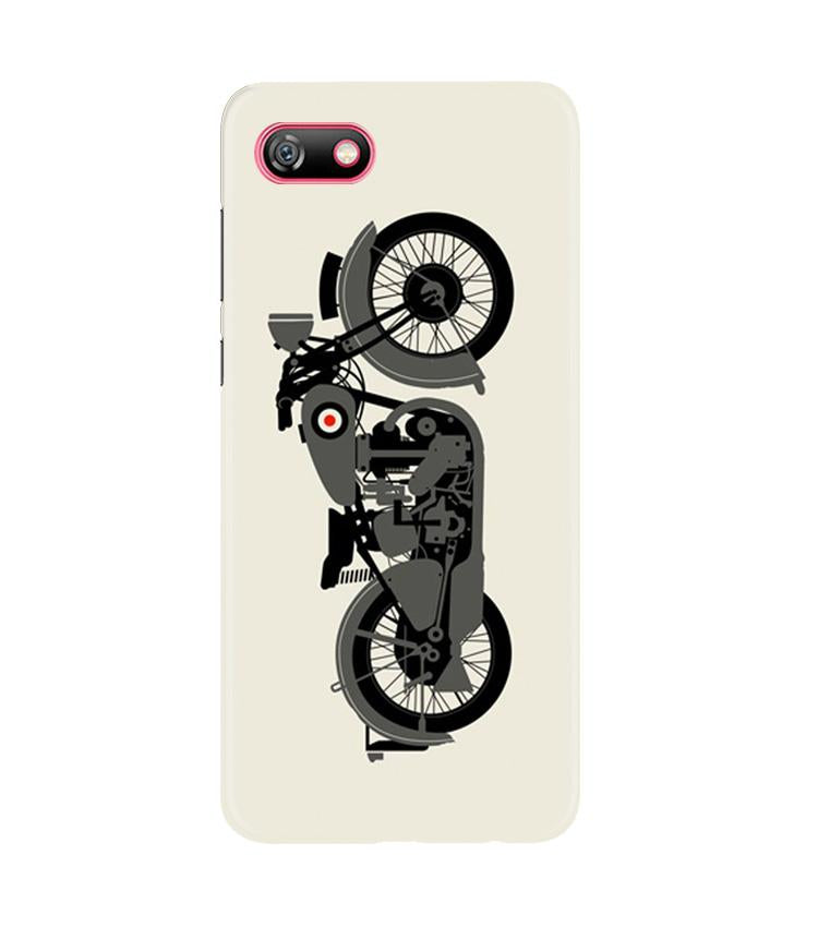 MotorCycle Case for Gionee F205 (Design No. 259)
