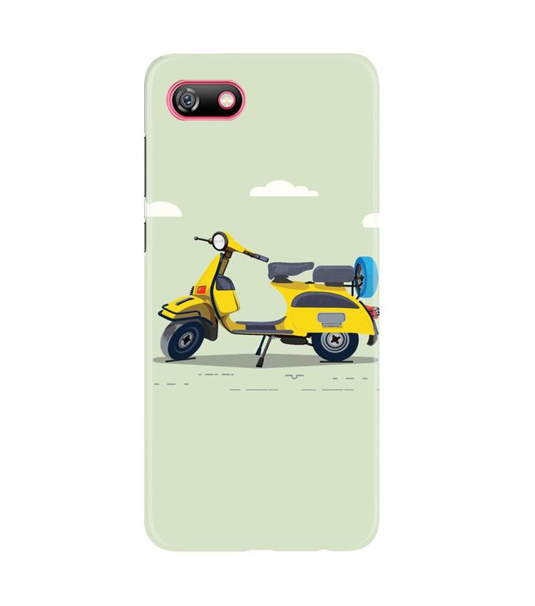 Vintage Scooter Case for Gionee F205 (Design No. 260)