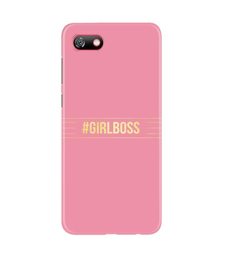 Girl Boss Pink Case for Gionee F205 (Design No. 263)