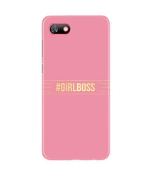 Girl Boss Pink Mobile Back Case for Gionee F205 (Design - 263)