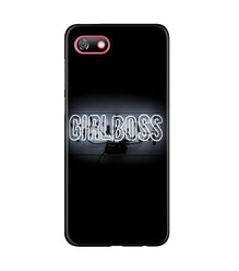 Girl Boss Black Mobile Back Case for Gionee F205 (Design - 268)