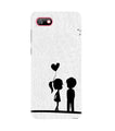 Cute Kid Couple Case for Gionee F205 (Design No. 283)