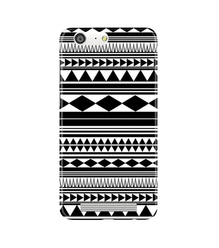 Black white Pattern Case for Gionee M5