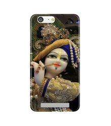 Lord Krishna3 Mobile Back Case for Gionee M5 (Design - 18)