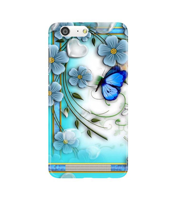 Blue Butterfly Case for Gionee M5