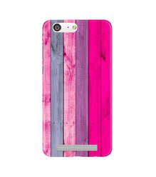 Wooden look Mobile Back Case for Gionee M5 (Design - 24)