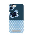 White dots Butterfly Case for Gionee M5