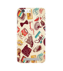 Vintage Mobile Back Case for Gionee M5 (Design - 35)