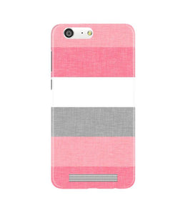 Pink white pattern Case for Gionee M5