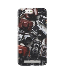 Cameras Mobile Back Case for Gionee M5 (Design - 57)