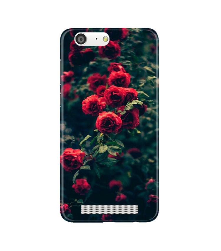 Red Rose Case for Gionee M5
