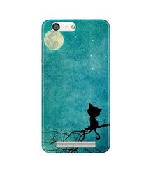 Moon cat Mobile Back Case for Gionee M5 (Design - 70)