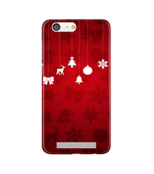 Christmas Mobile Back Case for Gionee M5 (Design - 78)