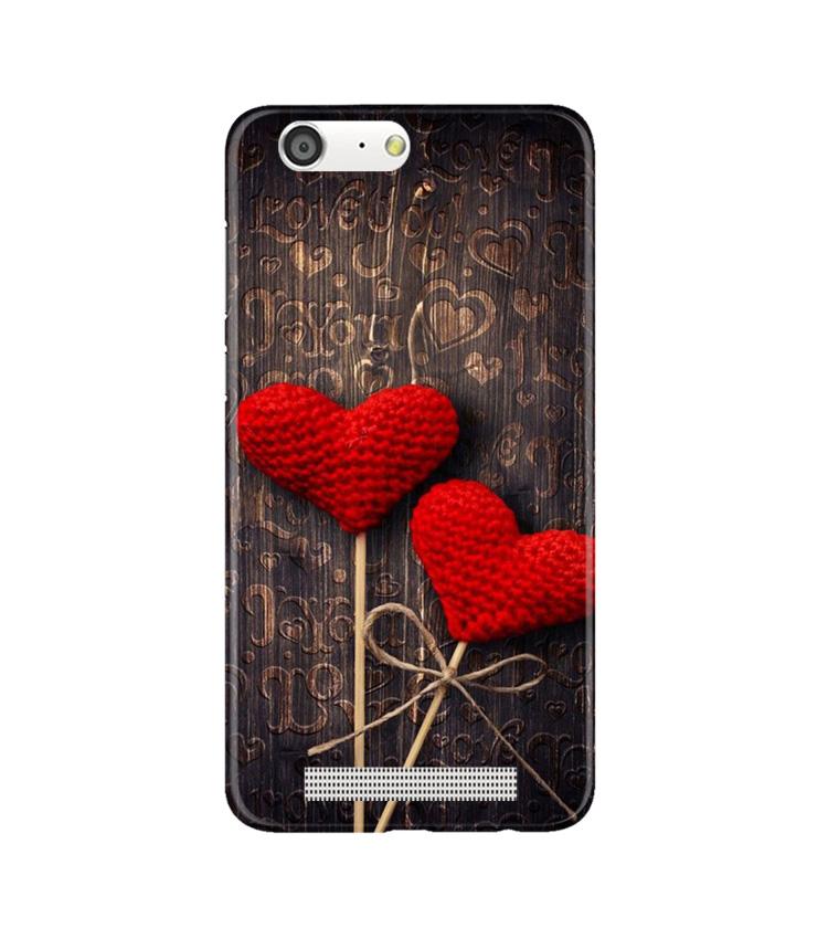 Red Hearts Case for Gionee M5