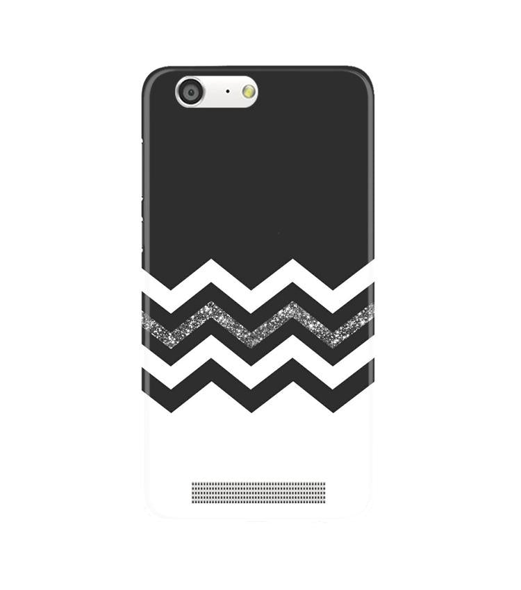 Black white Pattern2Case for Gionee M5