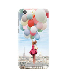 Girl with Baloon Mobile Back Case for Gionee M5 (Design - 84)