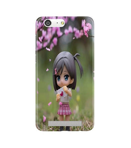 Cute Girl Case for Gionee M5