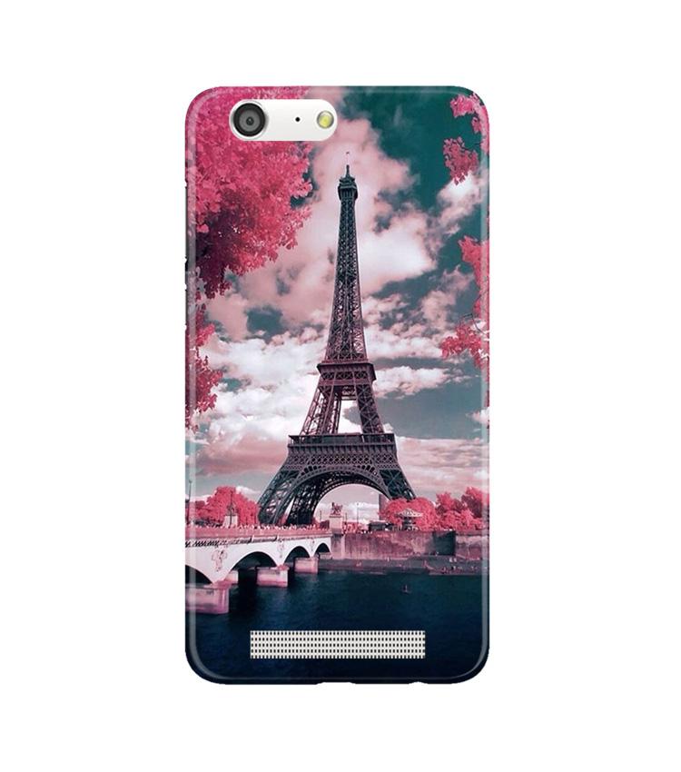 Eiffel Tower Case for Gionee M5  (Design - 101)