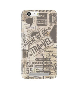 Travel Case for Gionee M5(Design - 104)