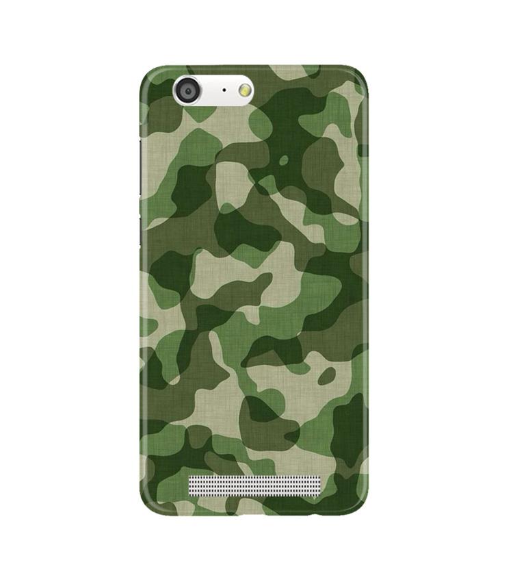 Army Camouflage Case for Gionee M5  (Design - 106)