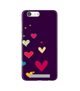 Purple Background Case for Gionee M5(Design - 107)