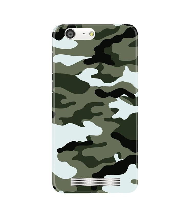 Army Camouflage Case for Gionee M5  (Design - 108)