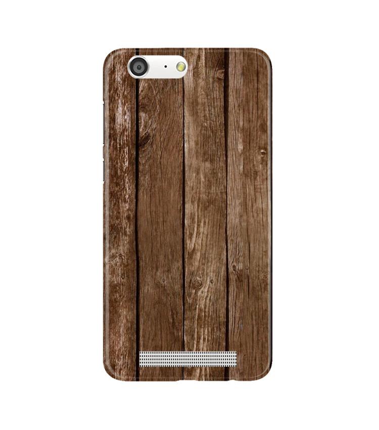 Wooden Look Case for Gionee M5(Design - 112)