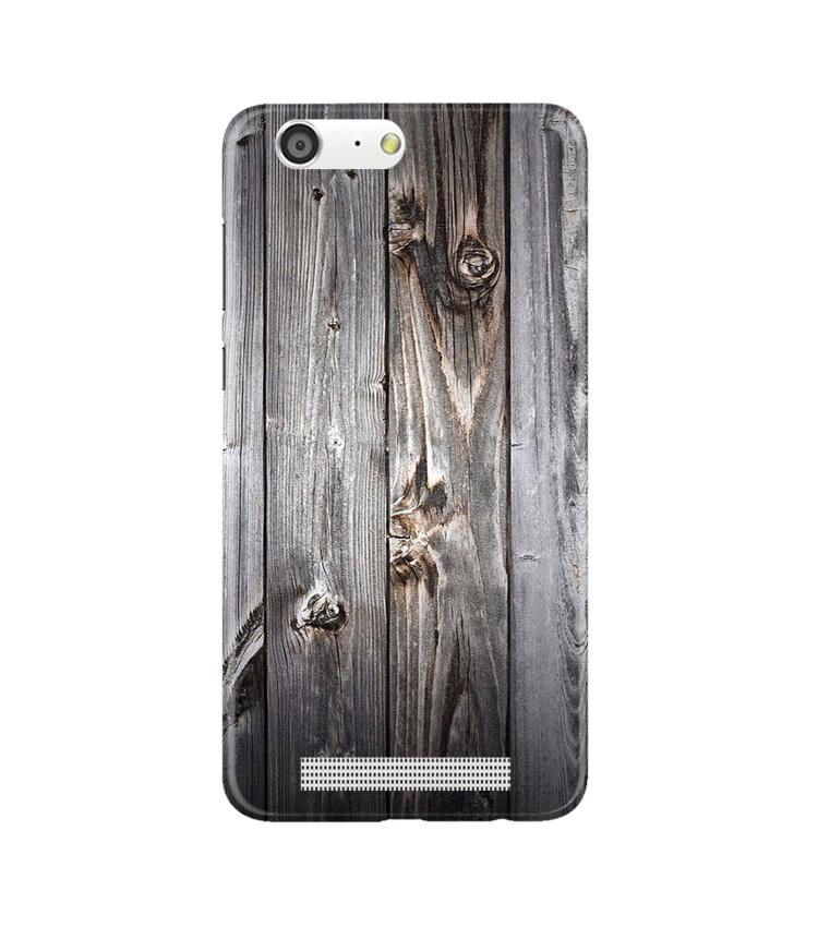 Wooden Look Case for Gionee M5  (Design - 114)