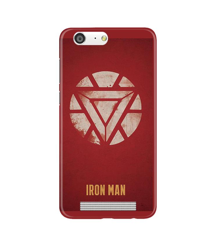 Iron Man Superhero Case for Gionee M5(Design - 115)