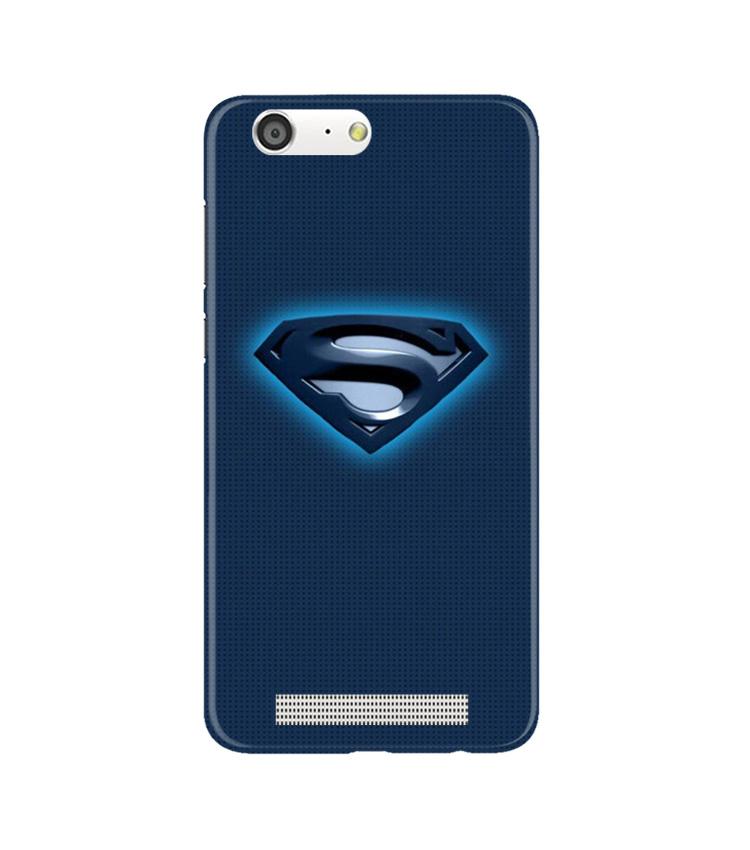 Superman Superhero Case for Gionee M5  (Design - 117)