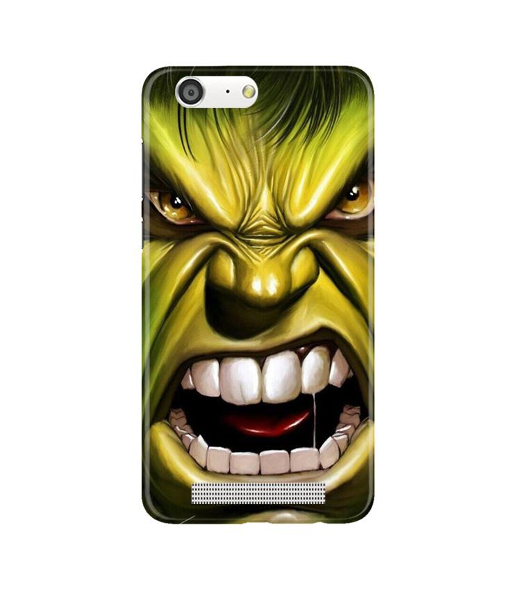 Hulk Superhero Case for Gionee M5  (Design - 121)