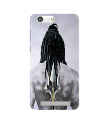 Lord Shiva Mobile Back Case for Gionee M5  (Design - 135)