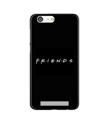 Friends Mobile Back Case for Gionee M5  (Design - 143)