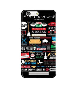 Friends Case for Gionee M5(Design - 145)