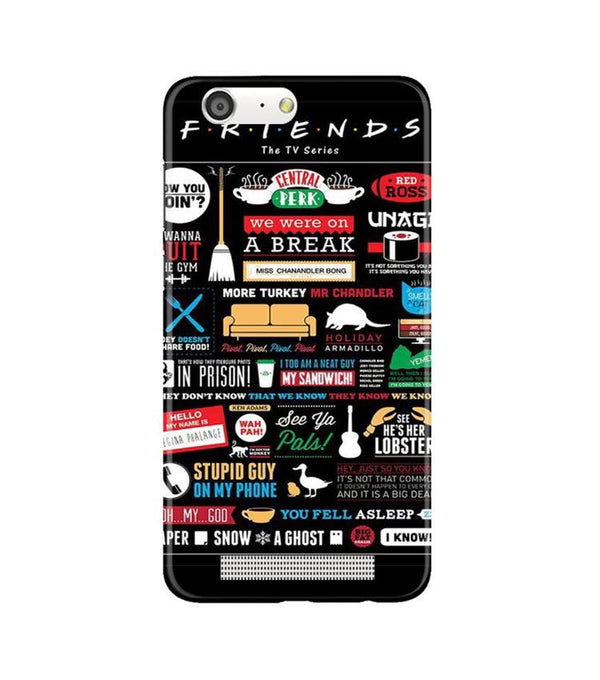 Friends Case for Gionee M5  (Design - 145)