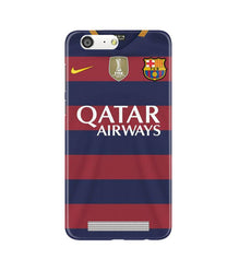 Qatar Airways Mobile Back Case for Gionee M5  (Design - 160)