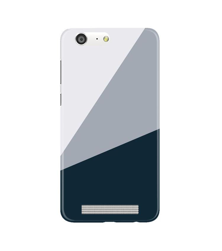 Blue Shade Case for Gionee M5 (Design - 182)