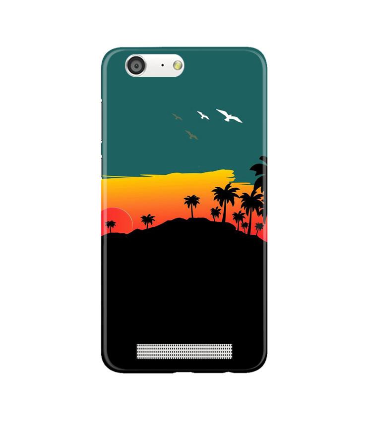 Sky Trees Case for Gionee M5 (Design - 191)