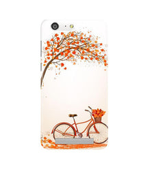 Bicycle Mobile Back Case for Gionee M5 (Design - 192)